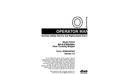 RIP-R-STRIPPER - Model FCS16 - Floor Covering Stripper - Manual