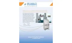 Air-Quality-Engineering - Model XJ-2 - HEPA Air Cleaner for Filtration in Hospitals, AIIRs & Healthcare Settings - Brochure