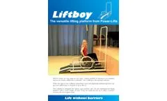 Power-Lifts - Wheelchair Lifts and Disabled Access Lifts - Brochure