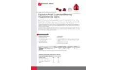 Model 24XSTHI-MOD and 24XSTHI-CN - Explosion-Proof Supervised Hearing Impaired Strobe Lights - Datasheet