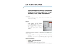 Genomic - Standardized Kits for Collection ans Transport - Brochure