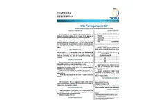 Model WG-Ferrogalvanic SP - Pre-Fabrication Primer Datasheet