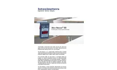 Alco-Sensor - Model III - Handheld Breath Testers Brochure