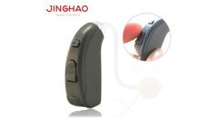 JH-D03 BTE FM Balanced Armature Loudspeaker Open Fit Hearing Aid / Hearing Amplifier   