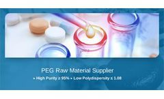 High Quality PEG Raw Materials From Biopharma PEG