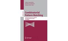 Combinatorial Pattern Matching