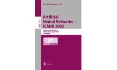 Artificial Neural Networks - ICANN 2002